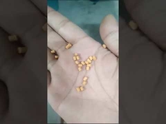 خط إنتاج كريات أعلاف الأسماك العائمة الأوتوماتيكية بالكامل 100-160 كجم / ساعة