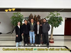 خط إنتاج أغذية الحيوانات الأليفة وأغذية القطط الأوتوماتيكي، العميل من البرازيل