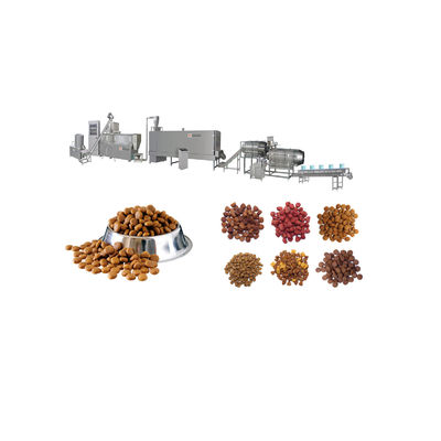 آلة إنتاج طعام الكلاب الجاف الآلي 500-600KG/H