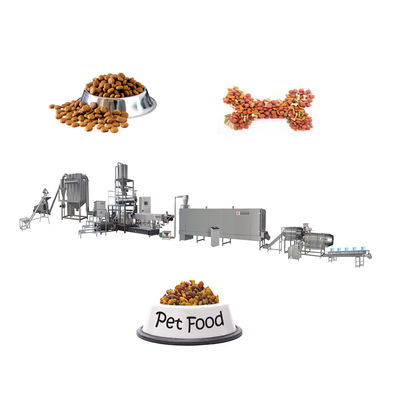 آلة صنع طعام الحيوانات الأليفة Saibainuo SLG 70 200-250 كجم/ساعة أوتوماتيكية بالكامل