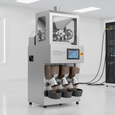 طاحونة مطحنة المطرقة الغذاء الآلي للحيوانات الأليفة مصممة لدعم العملية 3-5 العمال والتحكم بالتحديد تغذية الحيوانات الأليفة