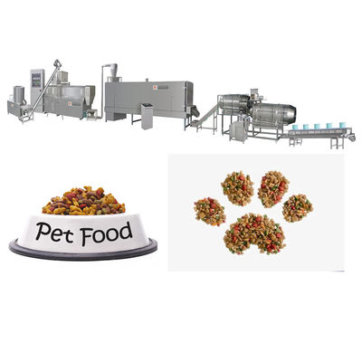 معدات معالجة أغذية الحيوانات الأليفة الأوتوماتيكية بالكامل من الدرجة الغذائية بتصميم معقول