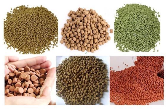 100kg/H -6t/H آلة معالجة المواد الغذائية للأسماك العائمة والغائمة SLG65