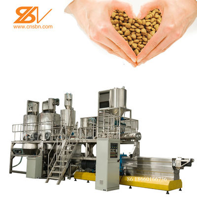 آلة صناعة طعام الحيوانات الأليفة Saibainuo طواحين طعام الحيوانات الأليفة 150-5000 كجم/ساعة