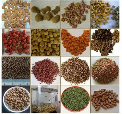 4t/H آلة بثق علف الأسماك المائية من الفولاذ المقاوم للصدأ مع محرك سيمنز