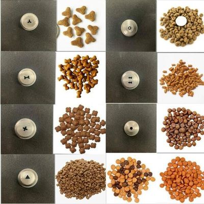 خط إنتاج معالجة طعام الكلاب الجاف متعدد الوظائف 150 كجم/ساعة