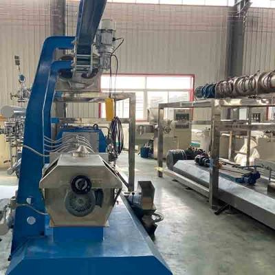 آلة طعام الحيوانات الأليفة ثلاثية الطور 250 كجم/ساعة مع ناقل هوائي