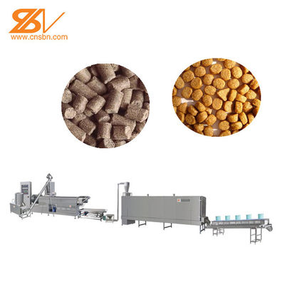 150-180KG/H الجمبري تغذية الأسماك العائمة الكريات صنع آلة المسمار مزدوج