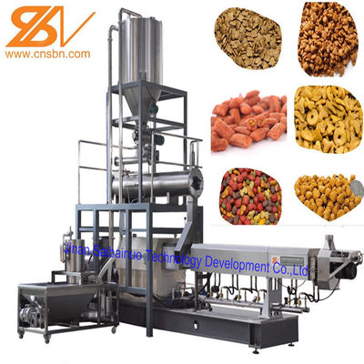 Energy Saving Automatic Pet Food Making Machinery Dog Food Production Plant